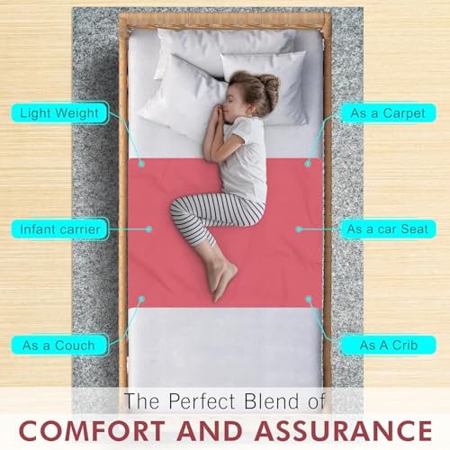 Image of OTICA Mackintosh Waterproof Rubber Bed Sheet (1 Meter) - Reusable Dry Oilcloth Protector for Adults (Elderly Incontinence) & Babies (Bedwetting) | Bed Protector Mat for Hospital & Home Use