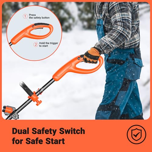 Voltask SS-40A Cordless Snow Shovel With Wheels thumb #5