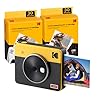 Kodak C300R Mini Shot 3, Instant Camera en Printer + 6 Cartridges, Instant foto’s vierkant 76×76 mm, compatibel met iOS…