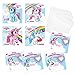 Kangaroo 28pk Rainbow Unicorn Valentine's Day Cards with Envelopes, Girls Valentines Cards, Unicorn Valentines Cards, Girl Valentines Day Cards, Rainbow Valentines, Party Favors, Valentines Day Cards