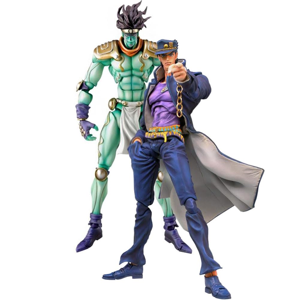 Astuccio Anime JoJo's Bizarre Adventure - Star Platinum, Jonathan Joestar, Grande Capacità, 21x7.5x10 Cm - 3