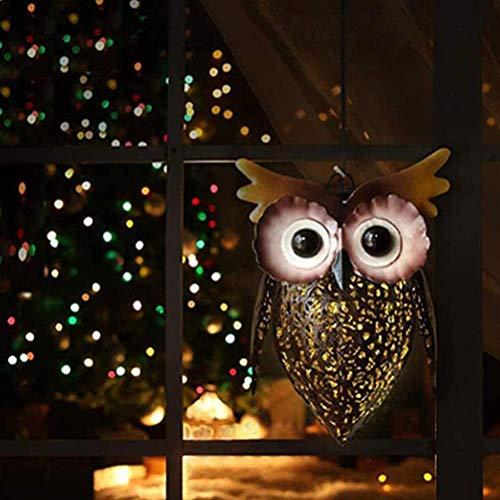 Teyiwei Luci Solari Gufo Luci Solari da Giardino