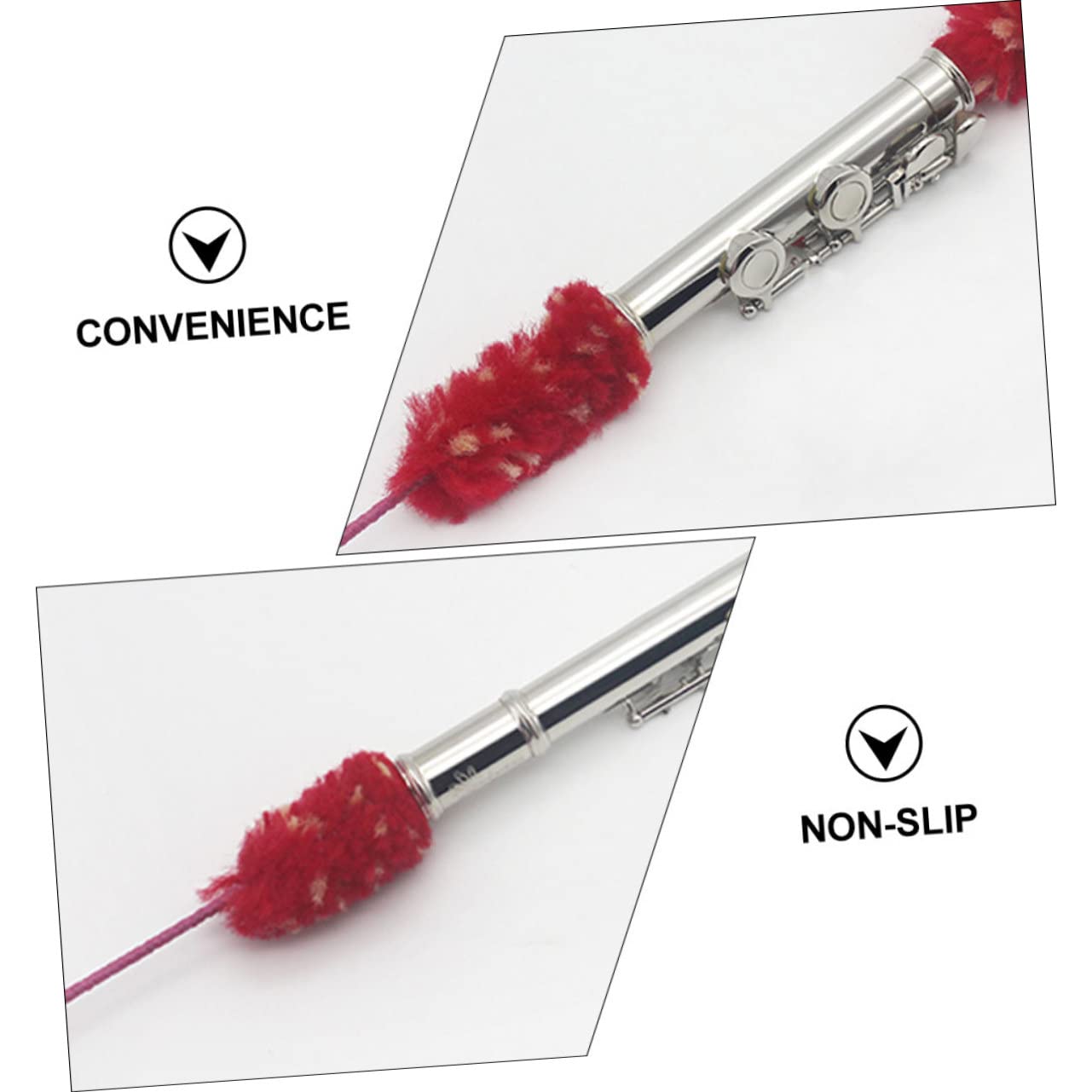 Abaodam Flute Cleaning Brush Cleaning Supply for Flute Special Design for Flute Maintenance