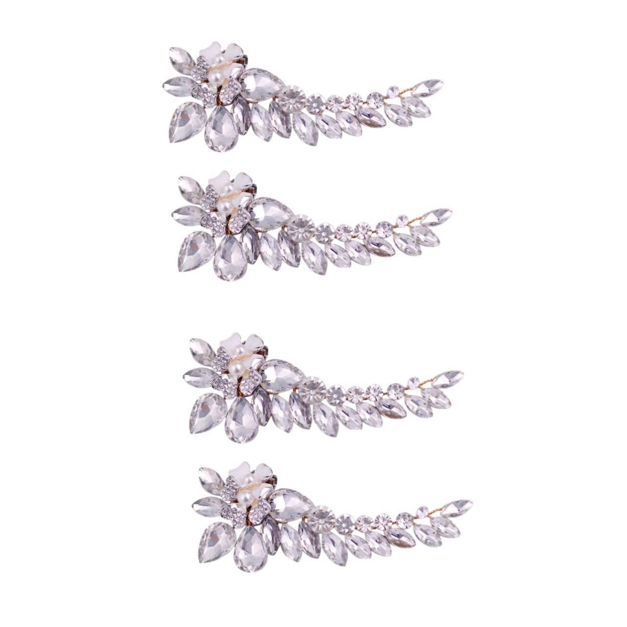 Healvian Fibbia Decorativa Scarpe Sposa con e Accessori per Scarpe Matrimonio e Leggeri Design per Cerimonie e Speciali
