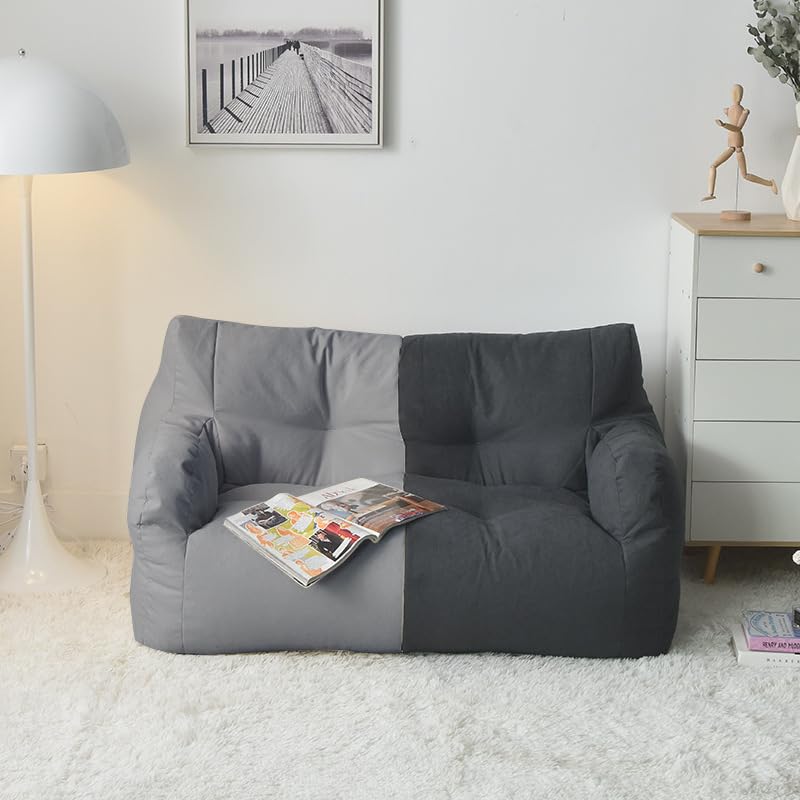 Creativo Piccolo Divano Lazy Bean Bag Divano Doppio Balcone Camera da Letto Soggiorno Decorazione Noleggio Tatami Due Posti (Senza Stucco)