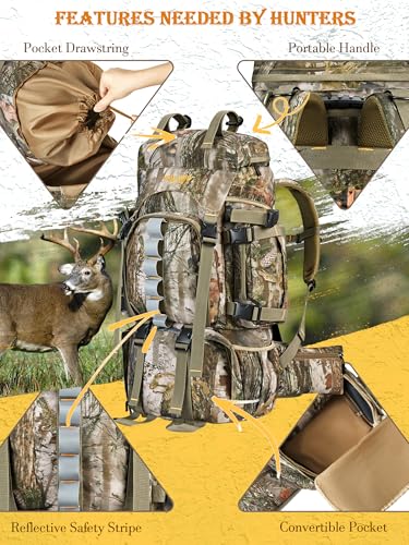 NEW VIEW 60L Hunting Backpack