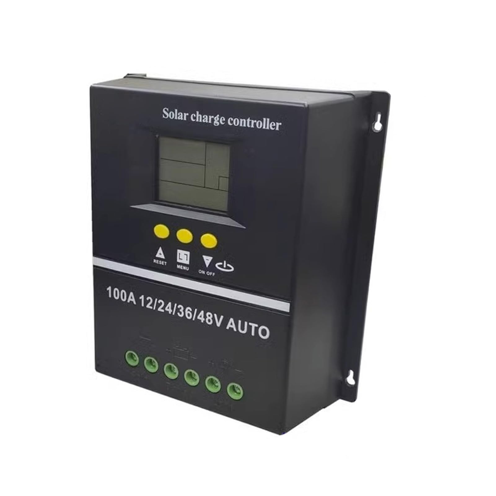 Kontroler ładowania Słonecznego MPPT Wydajny Wyświetlacz LCD Inteligentny Regulator do Akumulatora Kwasowo-ołowiowego Podwójne Porty USB Radiatory ze Stopu Aluminium dla Użytkowników Paneli