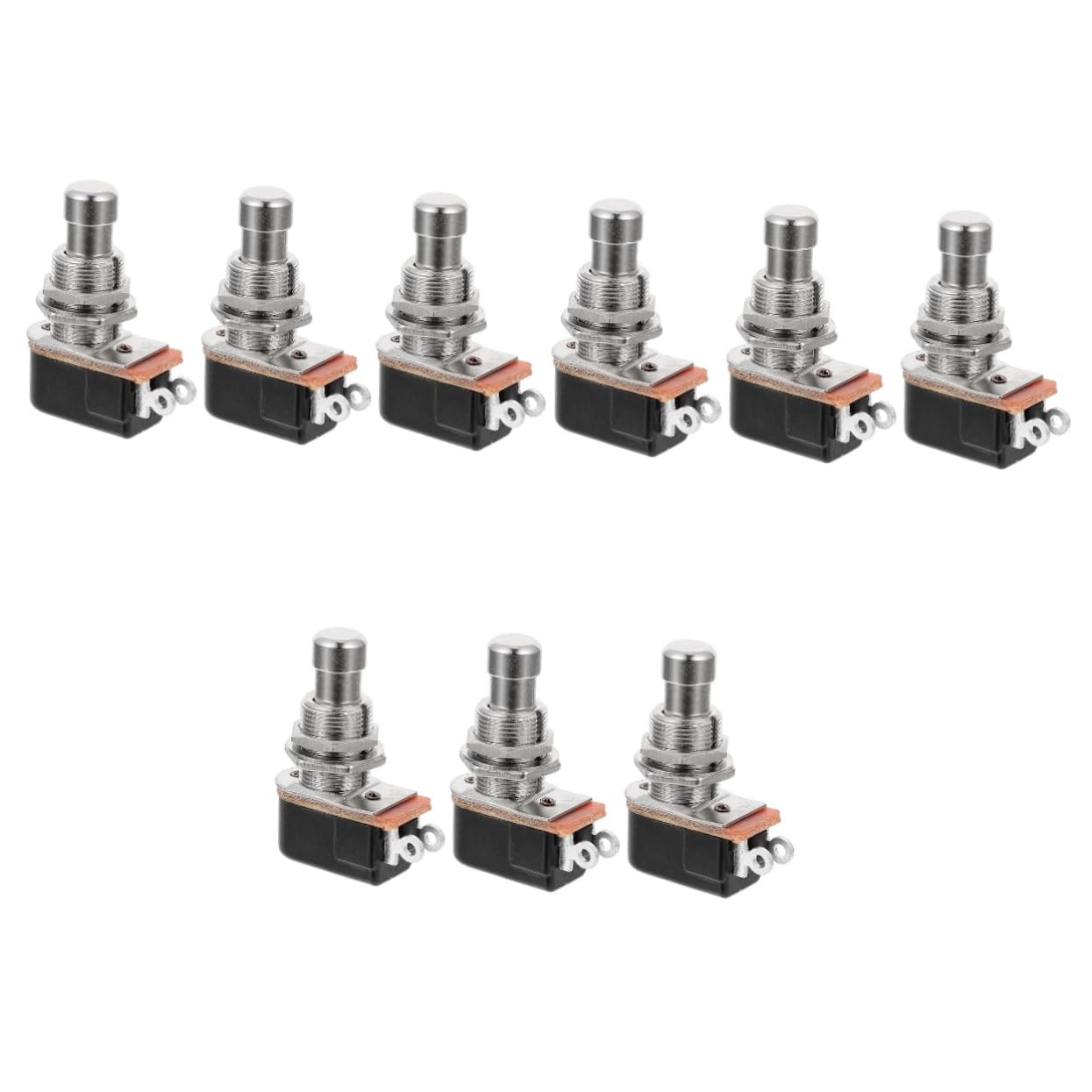 VICASKY 9piezas Pedales De Efecto Para Guitarra Interruptor De Duradero y Práctico Accesorio Musical Compacto Para Instrumentos