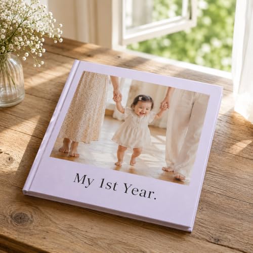 Image of Designer Cover Photo Album (8x8 Inches) - 24 Pages - Customized Hard Cover Photobook - Gift for your loved ones