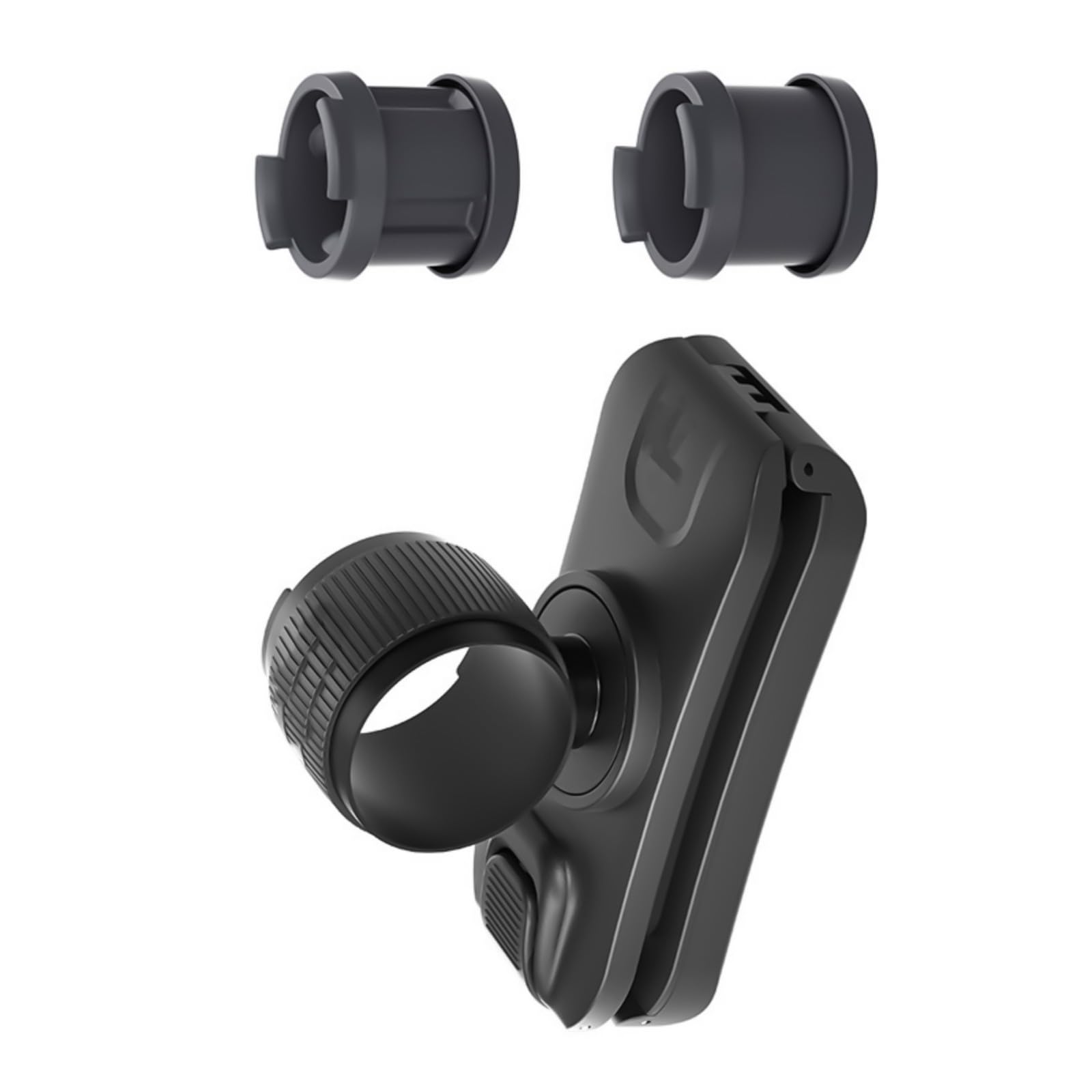 360 Degree Adjustable Selfie Stick Mount Backpacks Clip for Secure On Shoulder and Waist Straps