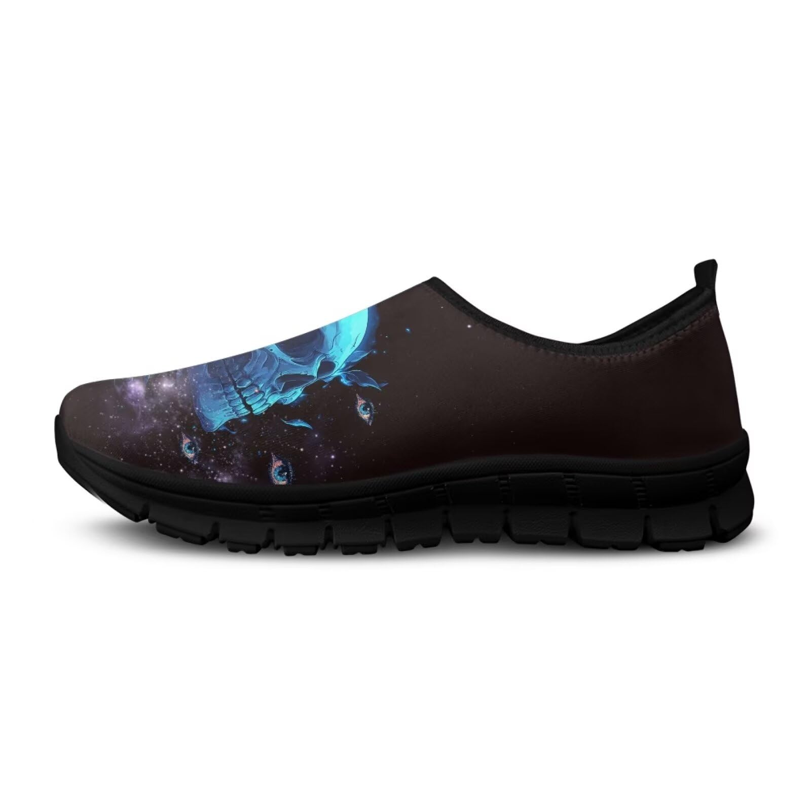Scarpe da ginnastica da donna antiscivolo con supporto per arco leggero Appartamenti mocassini escursionismo escursionismo scarpe da corsa suola nera