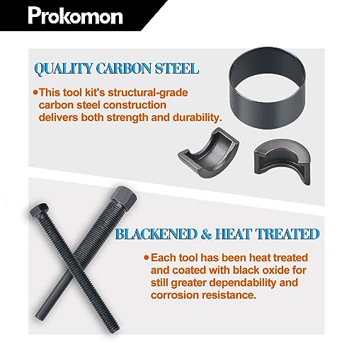 Prokomon Power Steering Pulley Puller Installer Kit For Water Pump, Vacuum Pump