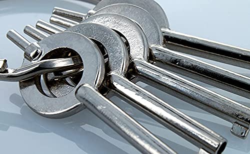 ASR Tactical 5-Pack American Universal Handcuff Keys Standard Issue Law Enforcement