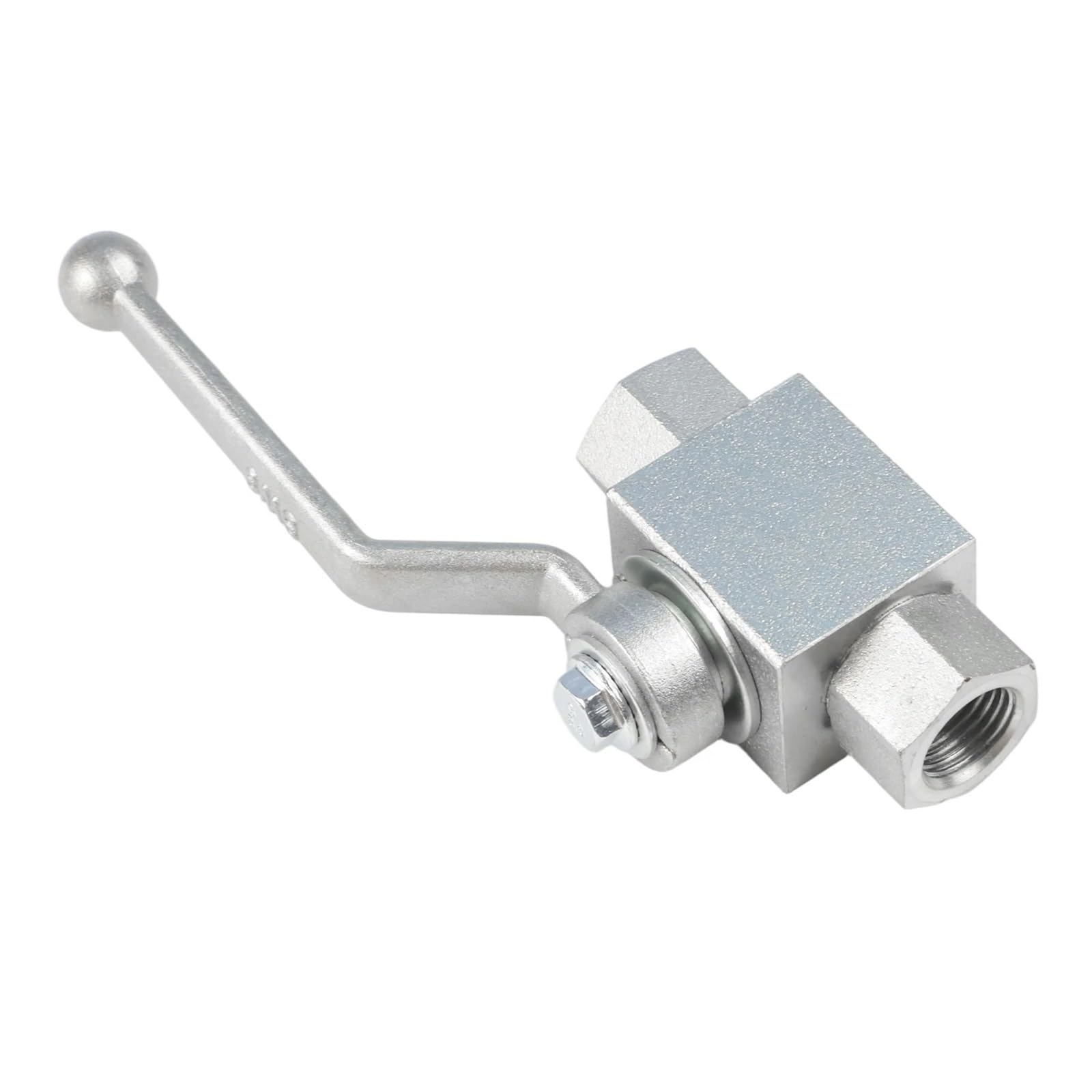 Hydrauliczny zawór kulowy 2-drożny wysokociśnieniowy zawór kulowy 500 barów M16 x 1,5 gwint wewnętrzny zawór kulowy do wody olejowej Złączka do węży