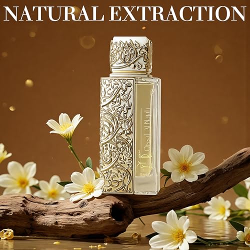 Image of A CENTER QISSAT AL NAJAH NEDAWI Cologne for Men | Luxury Oud Woody Musk Perfume | 100ml Eau de Parfum | Long Lasting Fragrance with Leather, Rose & Citrus Notes