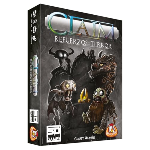 SD GAMES Claim Refuerzos Terror - Expansión Juego de Cartas