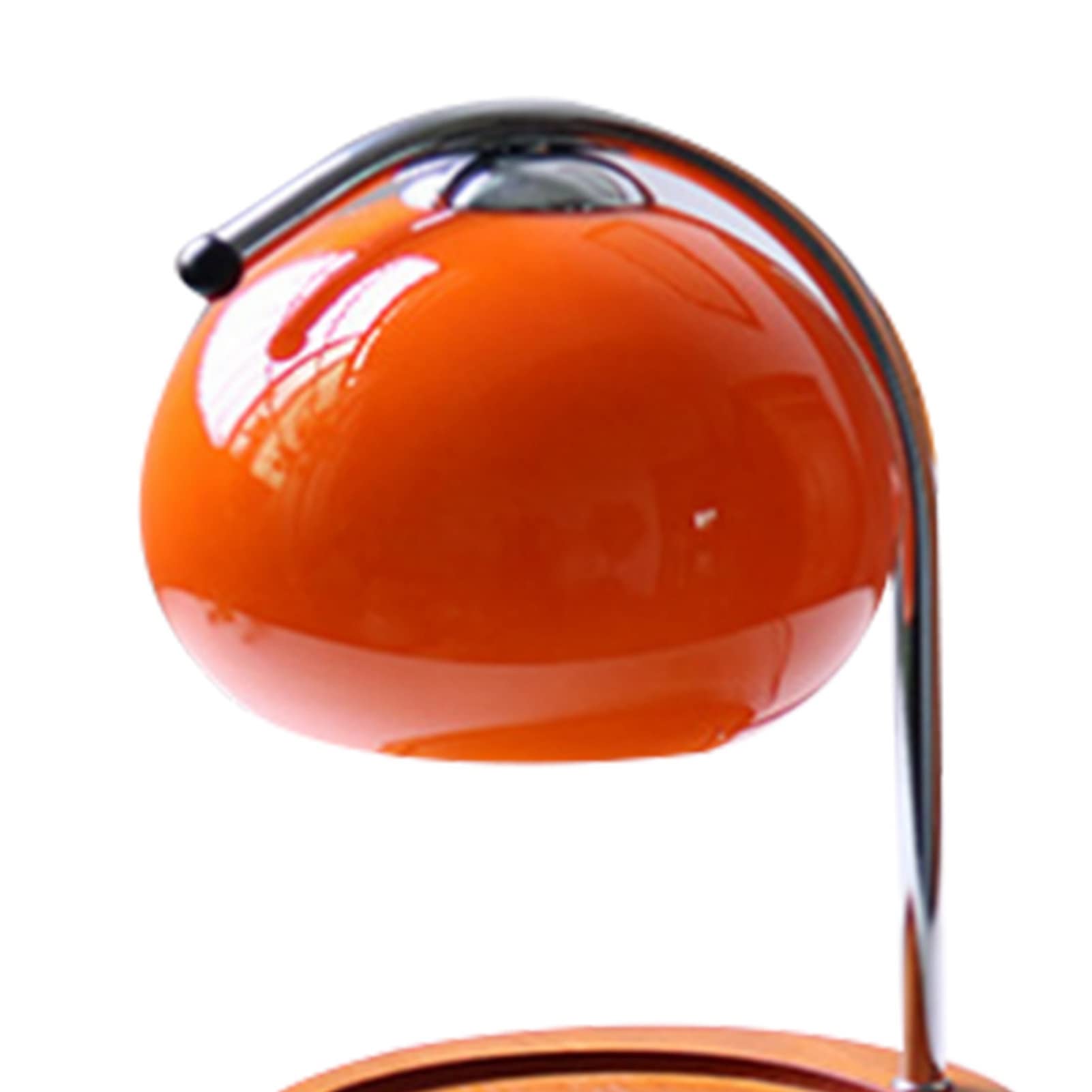 Tnfeeon Aromakerzen-Schmelzlampe, Dimmbare Holz-Metall-Glas-Einstellbare Kerzenwärmer-Lampe für Schlafzimmer (Dimmschalter)
