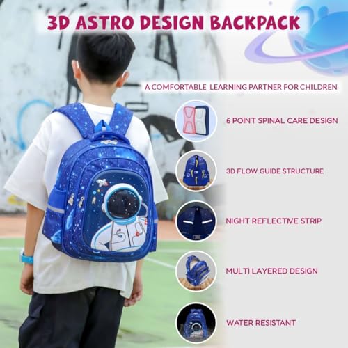 Image of Elios 3D Design Kids School Bag for Kids Age 3 to 6, Preschool Nursery and Grade 1 to 3 | Bags for Boys | Backpack for Girls | Picnic, Travel |Birthday, Diwali, Gifts for Kids