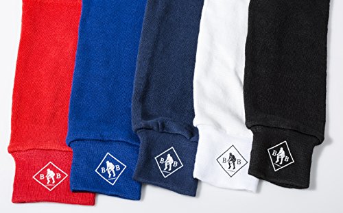 Baseball Brilliance Pro Style Compression Arm Sleeve - Navy Blue, 4"x10" | 100% Polyester Improves Blood Flow & Promotes A Healthy Arm | for Serious Ballplayers Only