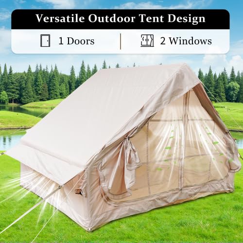 Carpa inflable para camping 2-3 personas, 4 estaciones miniatura 5