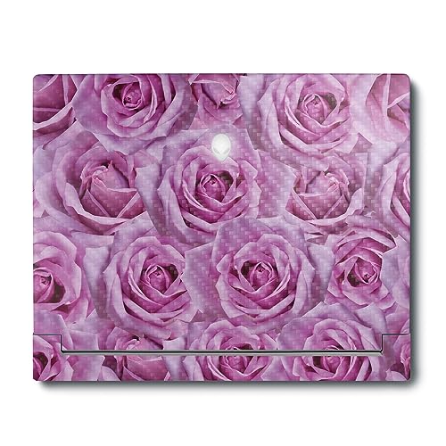 Image of MightySkins Carbon Fiber Skin Compatible with Alienware X16 R1 (2023) Full Wrap Kit - Box of Roses | Protective, Durable Textured Carbon Fiber Finish | Easy to Apply & Change Styles | Made in The USA