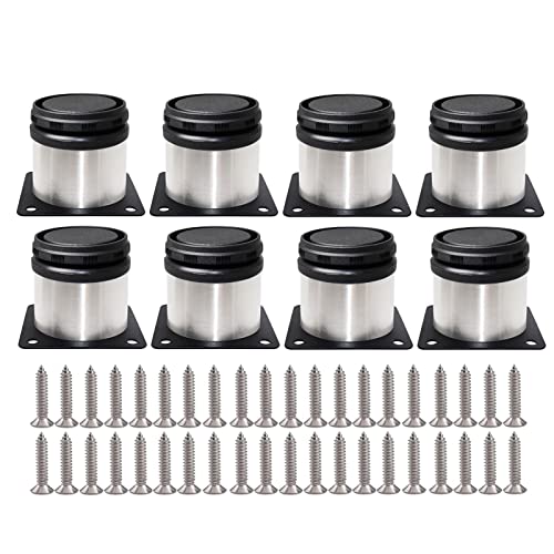 TheStriven 8 Stück Arbeitsplatte Bar TV Schreibtisch Tischbeine Möbelfuß...