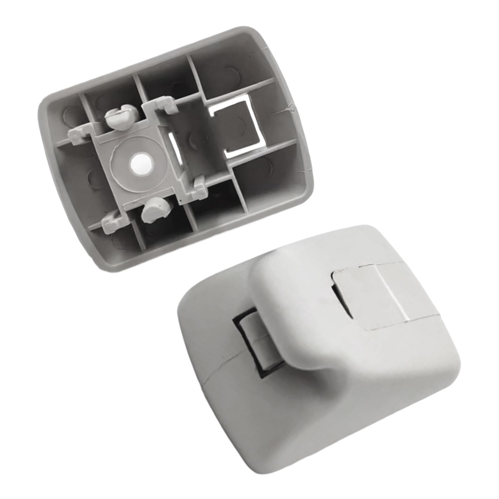 2 clip parasole per auto, per Ford Transit Custom MK8/Fiesta MK8/Mondeo MK4/Focus MK2/C-max S-max/Galaxy/Land Rover, ganci in plastica per parasole, 1343869
