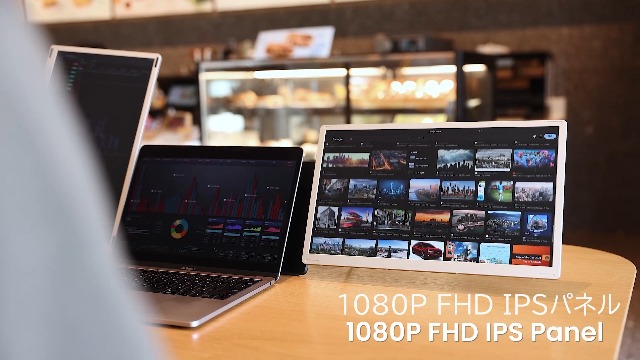 Amazon.co.jp: LGGST S6 トリプルモニター ポータブルモニター 15.6