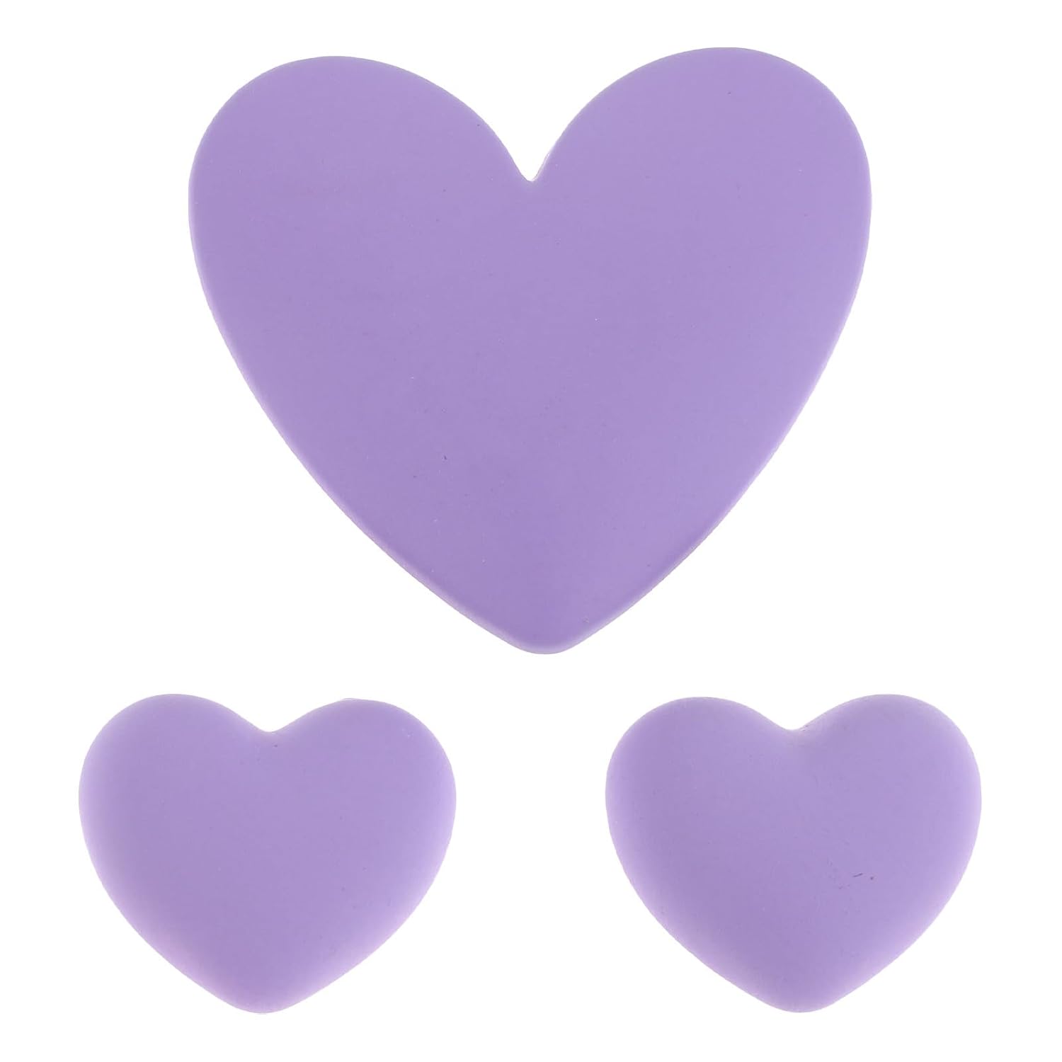 GLEAVI 3pcs Heart Resin Cable Protector Charms for Data Cables
