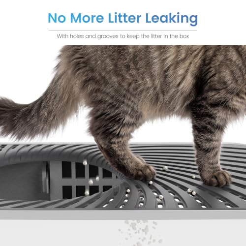 Image of SuzziPaws Stainless Steel Litter Box Top-Entry Dog-Proof for Multi-Cats