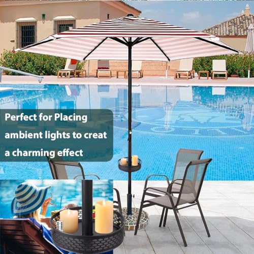 Grandhome GD03462 10'' Patio Umbrella Table Tray For Outdoor Umbrella thumb #5