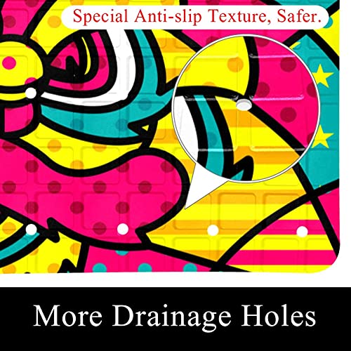 Tapis de bain antidérapant avec ventouses et drainage efficace - 3