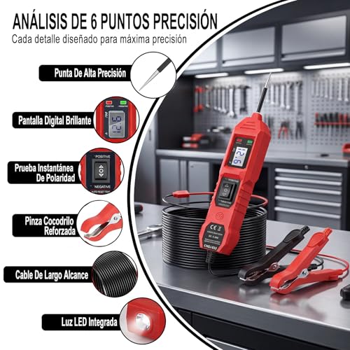 Probador de Corriente Automotriz 18 Imagen adicional
