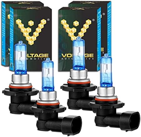 Voltage Automotive H7 Headlight Bulbs Halogen Bulb Standard Replacement for Fog Tail Daytime Running Light DRL 12V Car Exterior Light E-Mark, Set of 2