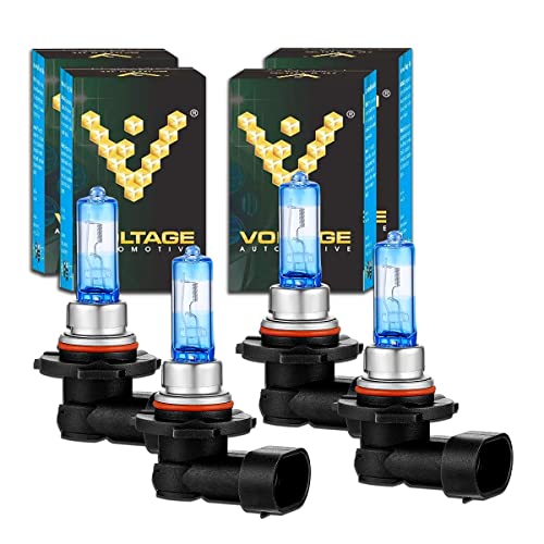 Voltage Automotive 9005 HB3 Bulb Blue Eagle Replacement for High Beam Low Beam Fog Lights 4 Pack