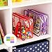 6PCS Large Toy Storage Bags, Reusable Transparent PVC Toy Boxes, High-Capacity Toy Organizer Suitable for Multiple Occasions (Colorful, Large)