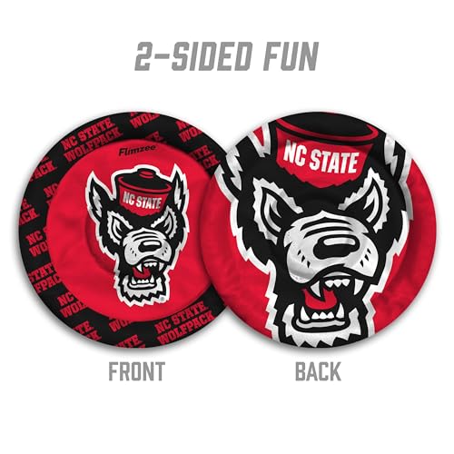 Image of YouTheFan NCAA NC State Wolfpack Flimzee Bean-Bag Flying Disc