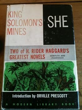 King Solomon's Mines & She. 2 Volume Modern Library edition