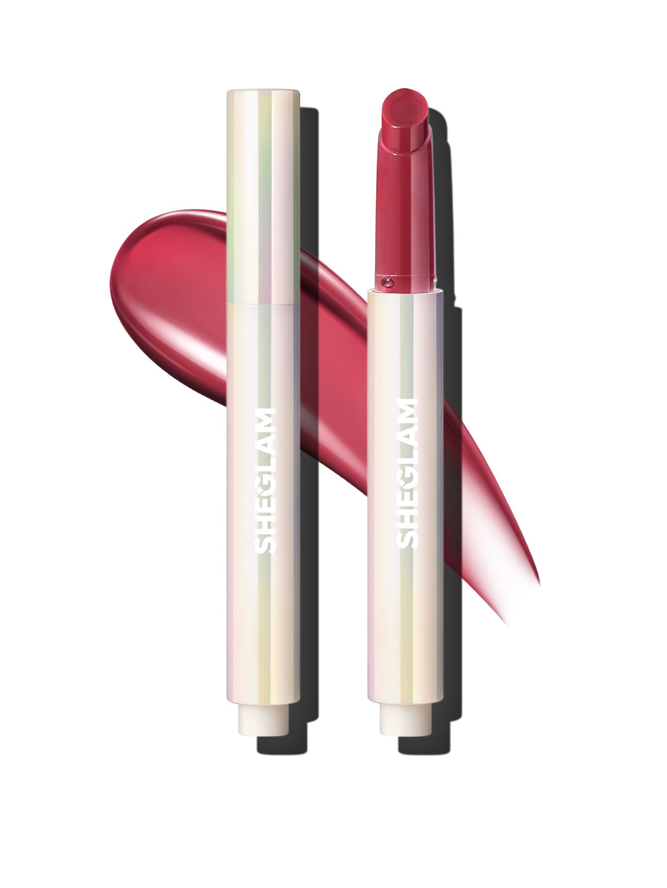 SHEGLAM Pouty Lip Balm - Perfect Shine Hot Stuff', 2 Ounce (Pack of 1), Red