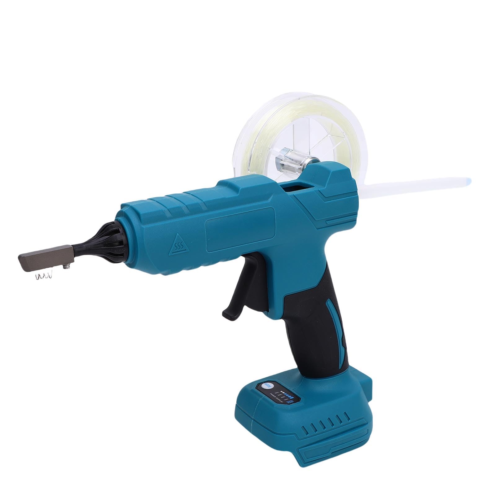 Jeffergarden Pistolet do Klejenia światłowodowego Pistolet do Klejenia na Gorąco Niewidocznego Okablowania światłowodowego FTTR z Wyciętym Portem Kleju i Gniazdem Wyjściowym światłowodu