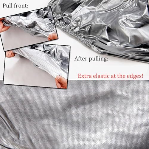 Funda para mesa de billar ajustable de PVC resistente al agua y rayos solares 5
