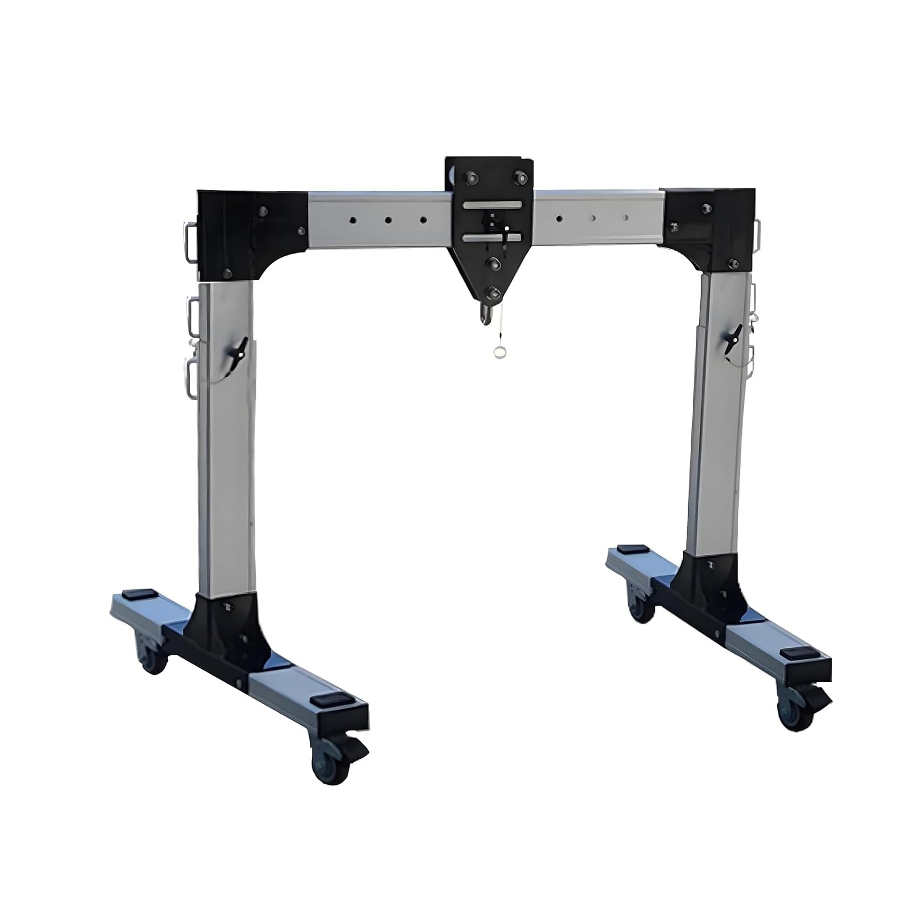 Portique, portique portable en aluminium, grue montée sur camion, roues à 360°, hauteur et largeur réglables(500KG/1100LB,S)
