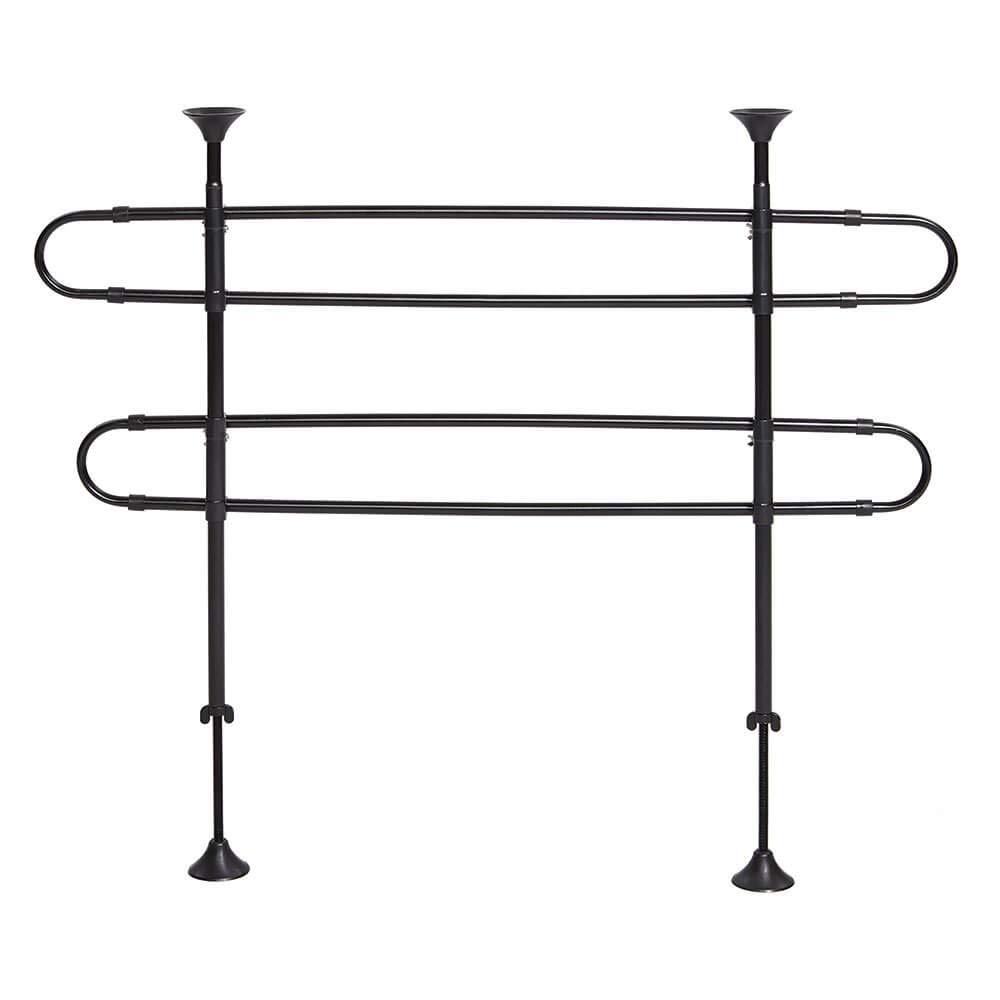 MidWest Homes for Pets Barriera tubolare per animali, per SUV, 4 barre, modello 10, nero