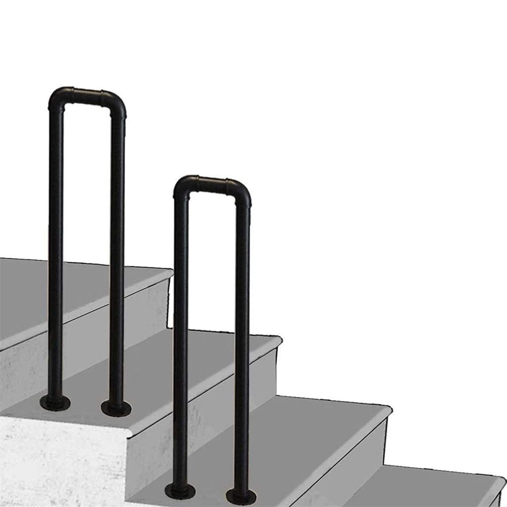 Main courante d'escalier extérieur vintage pour porche de maison