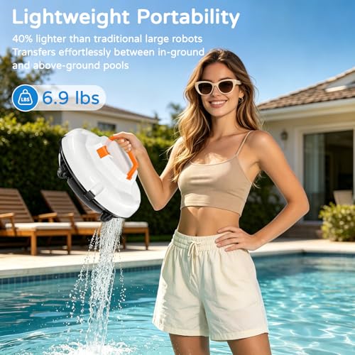 50% Off KOSGHO Cordless Robotic Pool Cleaner - Image 8