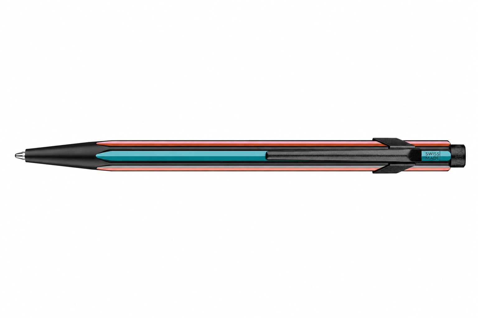 Caran d'Ache Kugelschreiber 849 Paul Smith Schwarz, 1 Stück (1er Pack)