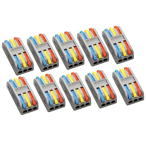 Connecteur de fils à levier compact pour éviter les surchauffes de boîte