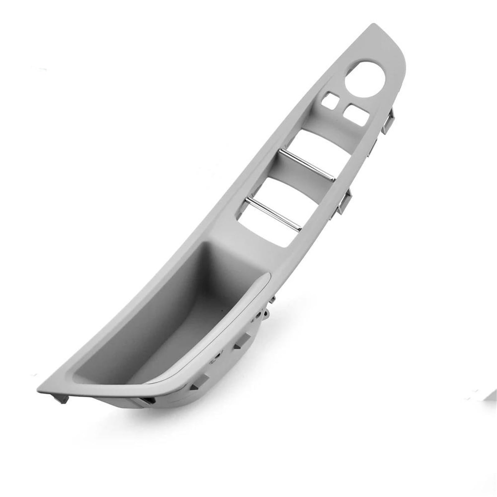 LVXVMOZEOK Interior Door Handle Armrest for 5 Series for F10 for F11 for F18 for 520i for 523i for 525i for 528i for 535i Interior Front Door Panel Handle Set(Gray)