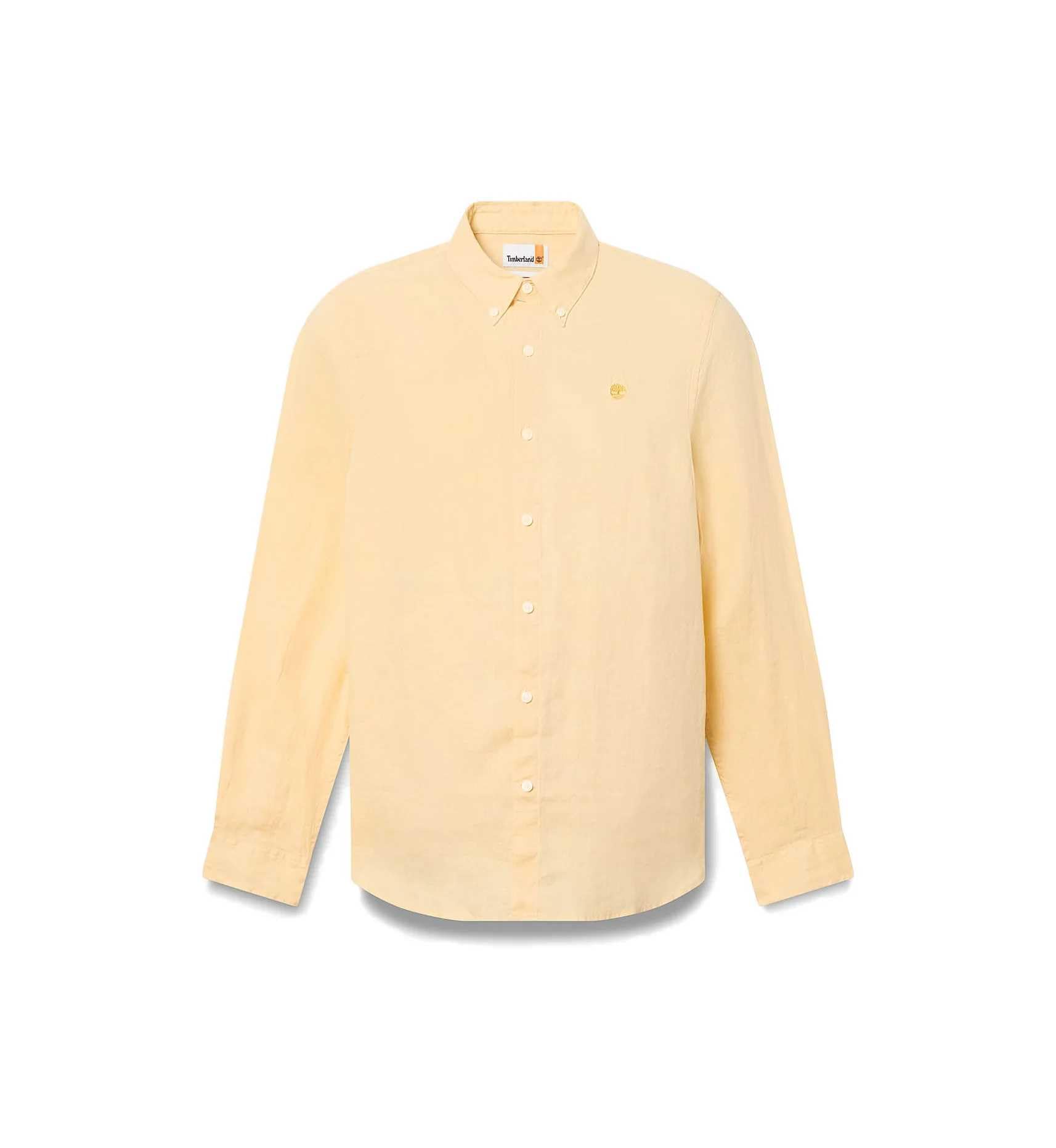 Timberland Camicia in Lino Gialla