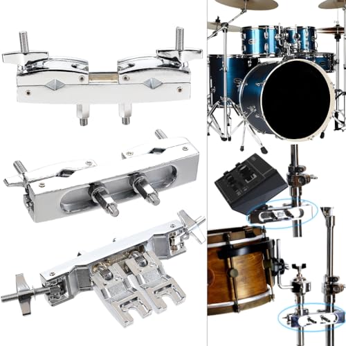 Soporte Abrazadera Multi-Clamp de Liberación Rápida Ajustable para Soporte de Platillo de Batería miniatura 5